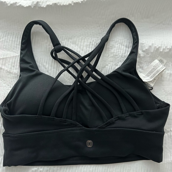 Black Sports Bra - Picture 2 of 2